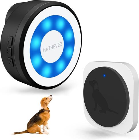 Dog Bells to Go Outside, Wireless Dog Doorbell Operating at 1000 Feet with Chew Resistant IP65 Waterproof Touch Button, CD Quality Sound & 4 Notification Modes in Saudi Arabia