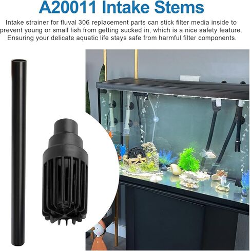 A20011 Intake Stem with Intake Strainer Fit for Fluval 305/405/306/406/307/407 Models Aquarium Tank, Keeps Water Crystal Clear Intake Valve Stem for Fluval Replacement Parts in Kuwait