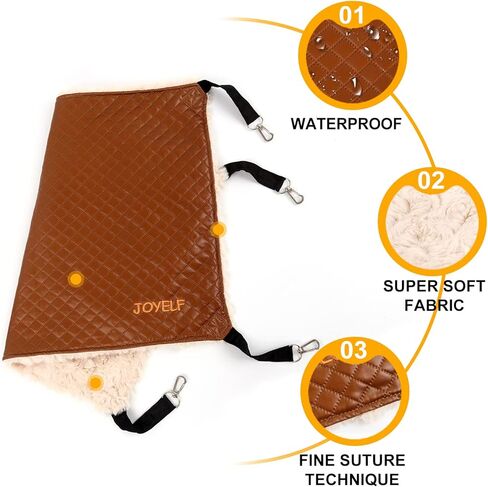 JOYELF Cat Hammock Bed, Large Reversible Cat Cage Hammock Hanging Soft Pet Bed for Kitten Ferret Puppy or Small Pet in Kuwait