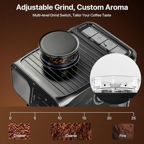 Espresso Machine Professional Home Espresso Maker Espresso Coffee Fast Heating for Cappuccino/Latte Coffee Machine for Home, Office for Latte Cappuccino-Black in Kuwait