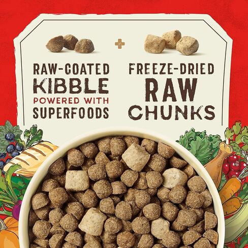 Stella & Chewy's SuperBlends مزيج الحبوب الصحية وصفة الدجاج والبط الخالية من القفص مع الأطعمة الفائقة، 21 رطل. in Kuwait