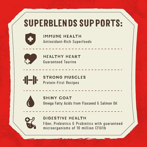 Stella & Chewy's SuperBlends مزيج الحبوب الصحية وصفة الدجاج والبط الخالية من القفص مع الأطعمة الفائقة، 21 رطل. in Kuwait