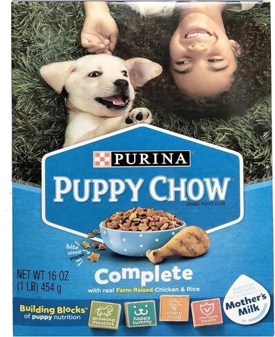 Puppy Chow Complete Nutritious Meals for Healthy Beginners 16 oz (2 Pack) in Kuwait
