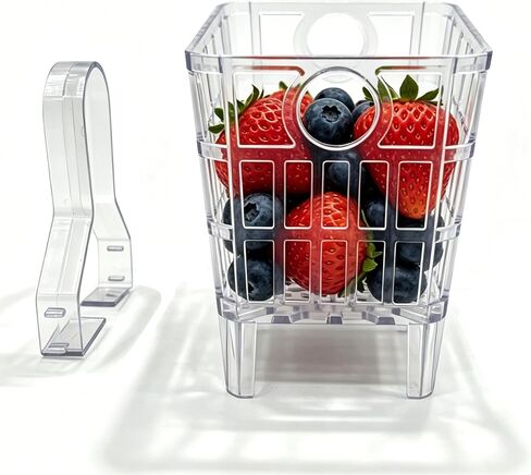 Blender accessory fruit cleaning basket, rapid meat defroster/Suitable for 5200, E310, 2.0, 510, X2, X3, X4, X5. 6000, 6300, M0102, VM0103, 48-ounce and 64-ounce stainless steel models in Kuwait