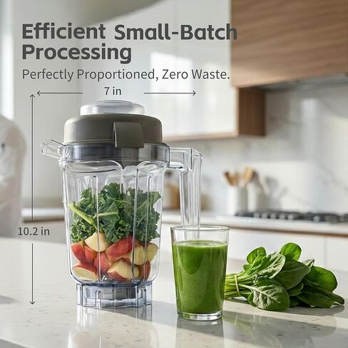 إبريق خلاط 32oz، استبدل وعاء كوب حاوية الخلاط الصغير، متوافق مع 5200 4500 5000 6300 VM0102 VM0103 VM0197 E310 E320 إلخ إبريق الخلاط in Kuwait
