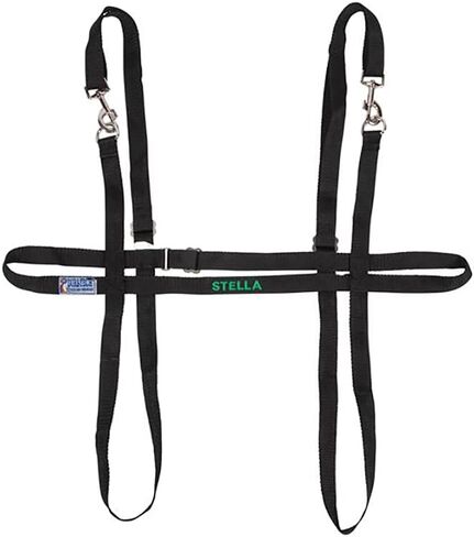 Dura-Tech Adjustable Box Fan Holder | Easy Fan Hanging | Secure 1" Poly Web Harness | Adjustable Over-Stall Straps | Durable Construction | Fits Standard 20" Box Fans in Kuwait