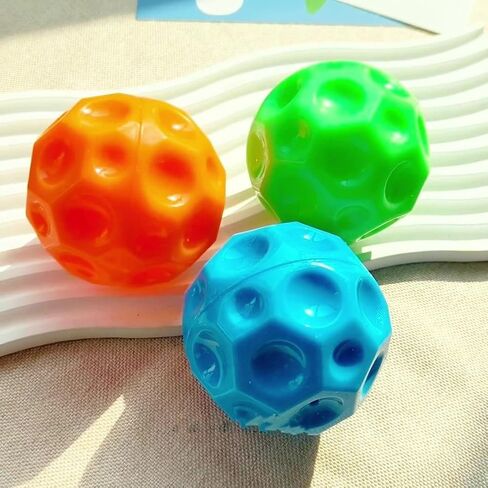 Heavy Duty Squeaky Chew Ball Interactive Dog Toy for Aggressive Chewers, Teething Relief & Sound Fun in Kuwait