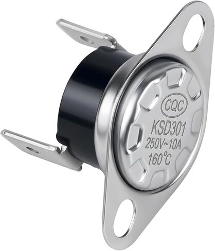 KSD201 160 Thermal Fuse Fit for Toshiba Microwave Parts, Microwave Thermostat Replace KSD201 160 ksd1 160/0 5304509469 5304464073 5304478919 in Kuwait