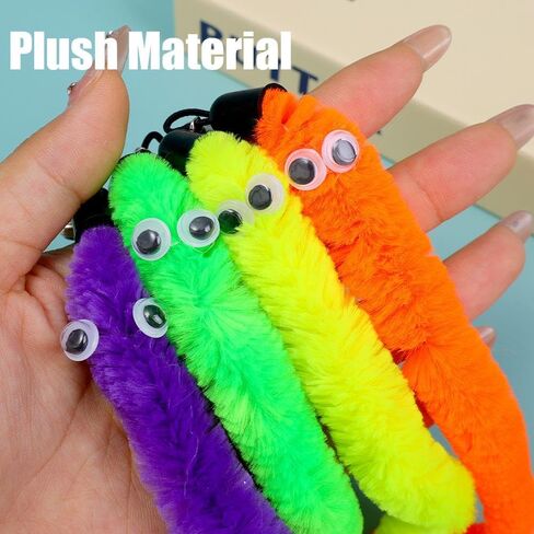5pcs Random Color Cat Bell Teaser Replacement Heads Cute Pet Interactive Funny Cat Stick Replacement,About 21cm Long in Kuwait