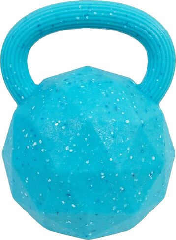 Flex-Force Herding Ball Dog Toy, Tug Handle & Unpredictable Bounce, Floats in Water, Blueberry-Apple Scent for Sensory Play, Tough Chewers, Large Breeds (60-100+ lbs), 6.6" in Kuwait