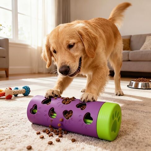 Detachable Slow Feeding Pet Toy | Durable Chewable Treat Roller for Energy Burning & Boredom Relief, Suitable for Small to Medium Dogs & Cats, Indoor & Outdoor Use in Kuwait