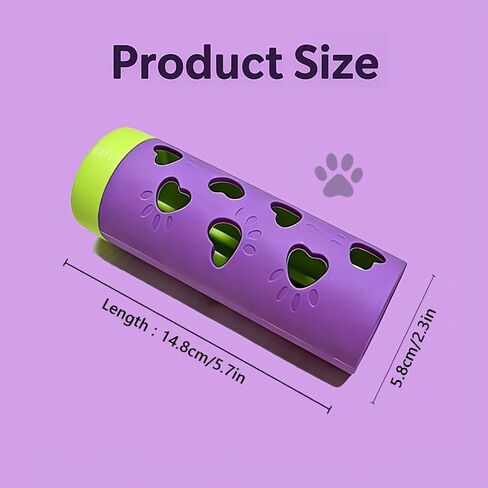 Detachable Slow Feeding Pet Toy | Durable Chewable Treat Roller for Energy Burning & Boredom Relief, Suitable for Small to Medium Dogs & Cats, Indoor & Outdoor Use in Kuwait