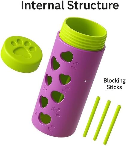 Detachable Slow Feeding Pet Toy | Durable Chewable Treat Roller for Energy Burning & Boredom Relief, Suitable for Small to Medium Dogs & Cats, Indoor & Outdoor Use in Kuwait