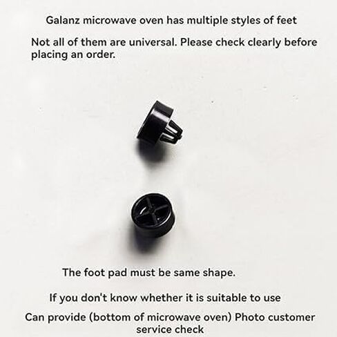 Fit for Haier Microwave Oven Foot Pad Base Rubber Leg Fixed Support in Kuwait