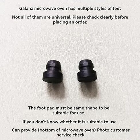 Fit for Haier Microwave Oven Foot Pad Base Rubber Leg Fixed Support in Kuwait