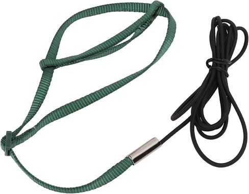 Semme Bird Harness Leash for Cockatiel Lovebird | Soft Nylon Lightweight Design Secure Hook for Safe Outings (M) in Kuwait