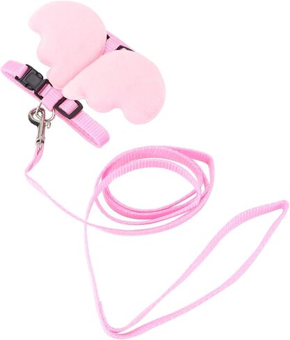 Alomejor Pet Duck Chicken Traction Rope Breathable Harness Leash Set for Walking Outside Adjustable Chest Strap for Training Poultry (M) in Kuwait
