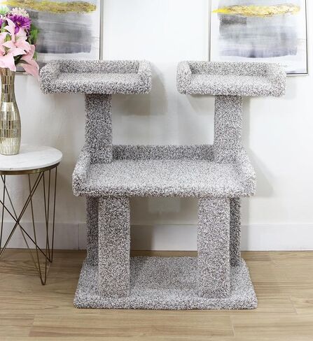 Cat Tree for Large Cats & Maine Coons – Deluxe Carpeted Cat Tower in Kuwait