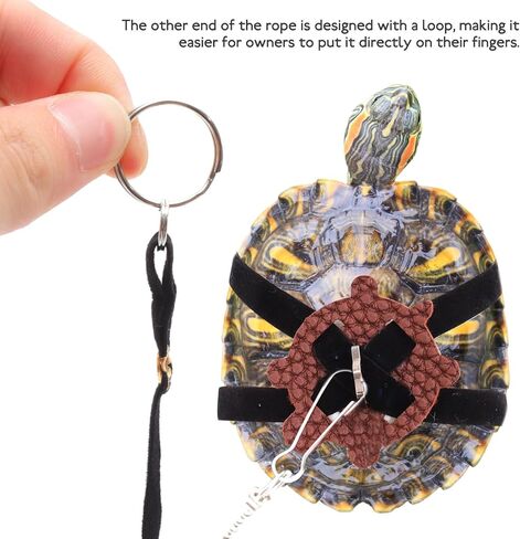 Yardwe Tortoise Leash Small Silent Pet Turtle Hauling Rope Outdoor Walking Control Harness for Reptile Training in Saudi Arabia