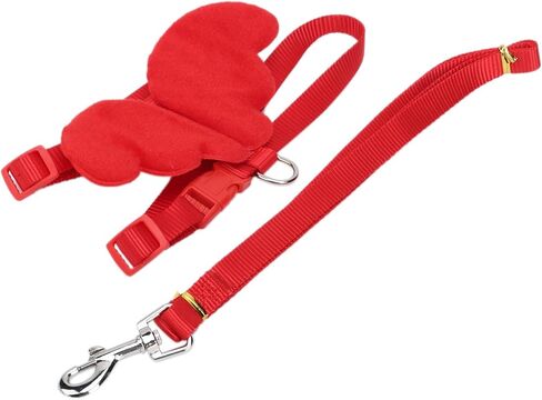 Alomejor Alomejor Ducks Adjustable Nylon Traction Rope Harness Leash for Outdoor Training, Durable Pet Walking Leash for Duck Chicken Goose Poultry Supplies (M) (S) in Kuwait