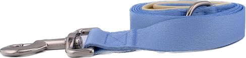 Soft Padded Premium Dog Leash: Boy Girl Cute Puppy Gift Solid Colors (LightBlue52, M) in Kuwait