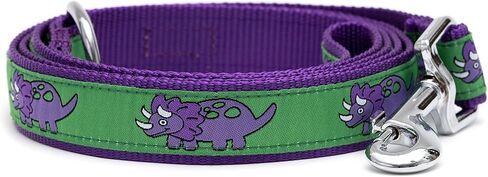 THE WORTHY DOG Stylish Nylon Dog Leash, Swivel Snap Hook, 5 Ft, Tiki Time Pattern, Blue, Large in Saudi Arabia