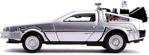 Jada Toys Back to The Future Part II 1:32 Time Machine Die-cast Car, Toys for Kids and Adults in Saudi Arabia
