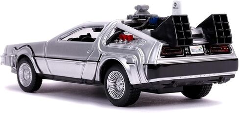 Jada Toys Back to The Future Part II 1:32 Time Machine Die-cast Car, Toys for Kids and Adults in Saudi Arabia