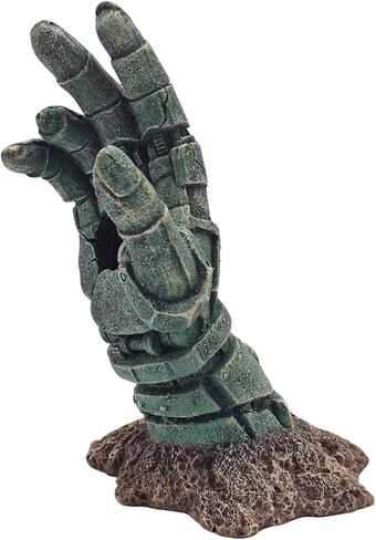 Aquarium Decoration Theme Decoration - Aquarium Hidden Cave Fish Tank Decoration, Reptile Cave Hidden Climbing Play Decoration Accessories, Suitable for Fighting Fish, Shrimp, Lizards, Amphibians in Kuwait