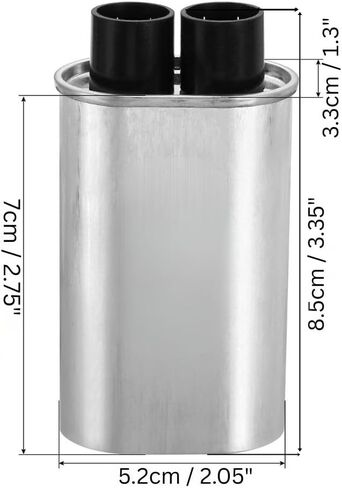Microwave Capacitor (2100 vac, 1.05 mfd uf) Diode and Fuse Replaces 13QBP21105, W10850446, W11256462, W11707984 in Kuwait