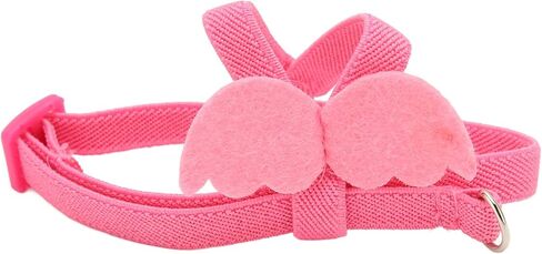 Bird Harness Leash, Adjustable Ultra Light Bite Flying Rope with, for Training Outdoor Walking (Pink) in Kuwait