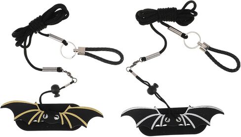 KALLORY Adjustable Leash and Reptile Harness Set with Wing Design, Traction Rope for Outdoor Use, Small Pet Harness for Bearded Dragons, Squirrels, and Reptiles in Kuwait