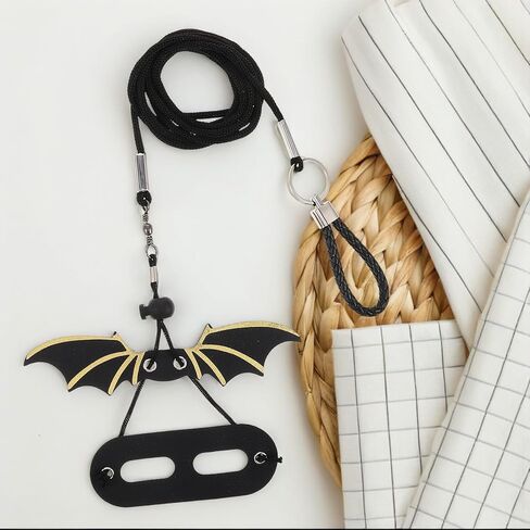 KALLORY Adjustable Leash and Reptile Harness Set with Wing Design, Traction Rope for Outdoor Use, Small Pet Harness for Bearded Dragons, Squirrels, and Reptiles in Kuwait