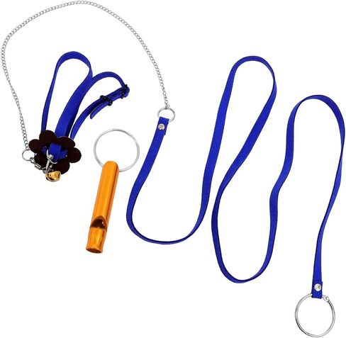 TOYANDONA Tortoise Walking Leash and Harness Blue Small Size with Whistle Pet Turtle Pulling Rope Outdoor Traction Rope for Reptile Control Random Color in Kuwait