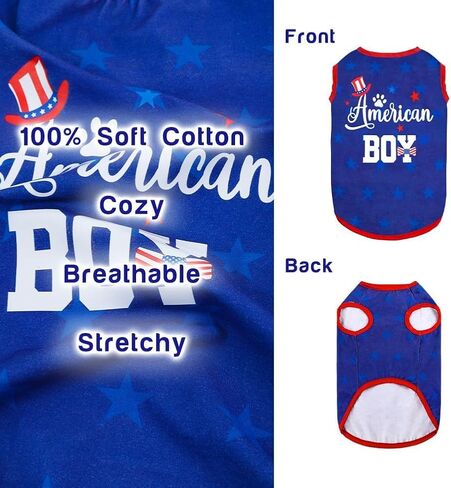 Dog July of 4th Shirt XL in Kuwait
