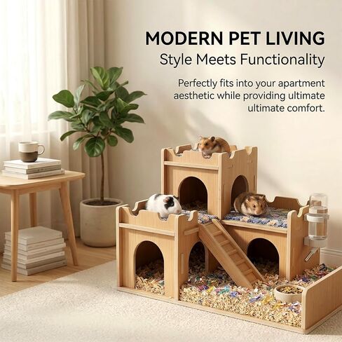 RAINFLOW 2Pack Bunny Guinea Pig Beds Small Animal Bed Guinea Pig Bed for Indoor Cage Mat Soft Fleece Mats Foldable Pet Mat, Plush Pad for for Rabbit Hamster Squirrel Hedgehog Chinchilla Ferret（Star） in Kuwait