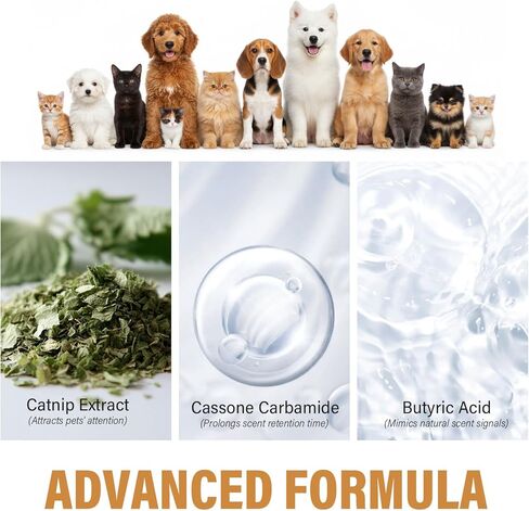 Potty Training Spray for Dogs - Helps Guide Dogs to Pee Pads or Designated Areas, Solving Improper Elimination Habits in Dogs for Indoor & Outdoor Use,120ML in Saudi Arabia