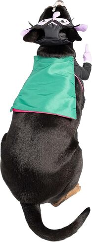 Pet Krewe The Count Vampire Dog Costume | Sesame Street Dracula Monster Pet Costumes for Dogs and Cats | Small Medium Large and X-Large in Kuwait
