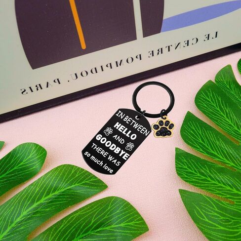 Pet Loss Sympathy Keychain Gifts For Dog Cat Owners Memorial Gifts Condolence in Kuwait