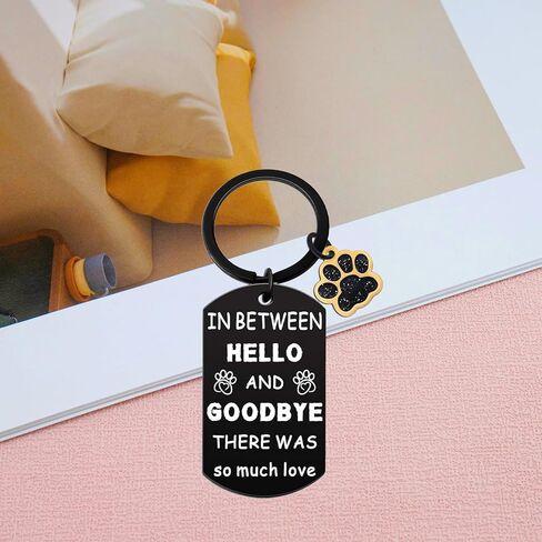 Pet Loss Sympathy Keychain Gifts For Dog Cat Owners Memorial Gifts Condolence in Kuwait