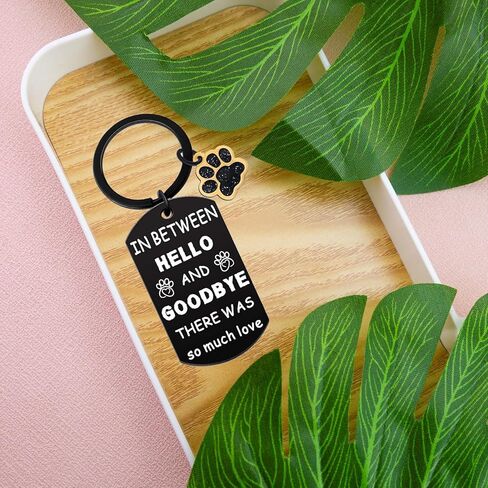 Pet Loss Sympathy Keychain Gifts For Dog Cat Owners Memorial Gifts Condolence in Kuwait