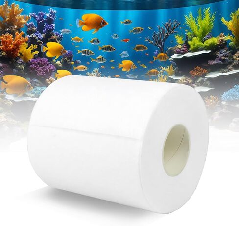 2Pcs 92' 4.45" High Replacement Fleece Roll Compatible with Red Reef 500, High-Efficiency Filtration, Perfect for Reef Aquariums, Effortless to Install & Use in Kuwait