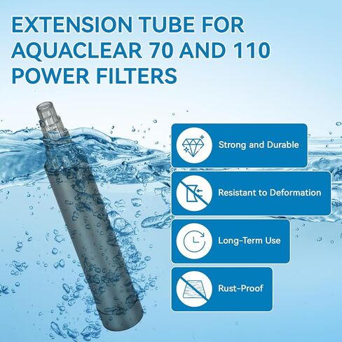 Filter Intake Extension Tube Repalcement for AquaClear Extension Tube for 70, 110 Power Filters Aquaclear Aquarium Filter Parts in Kuwait