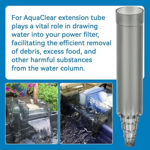 Filter Intake Extension Tube Repalcement for AquaClear Extension Tube for 70, 110 Power Filters Aquaclear Aquarium Filter Parts in Kuwait