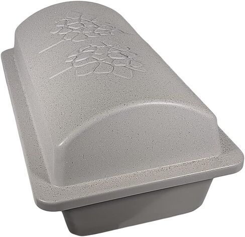 Loving touch elegant casket/vaults built with High Strength Non-biodegradable materials with a plush interior bedding available in Small, Medium, Large and 3 color options. (Med, Pink) in Kuwait
