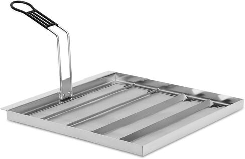 AF45 Commercial Deep Fryer Filter, 13.75" X 13.75" Fryer Oil Filter, 304 Stainless Steel, 550 Microns, Extend Oil Life By 40% for Commercial Kitchens and Restaurants in Kuwait
