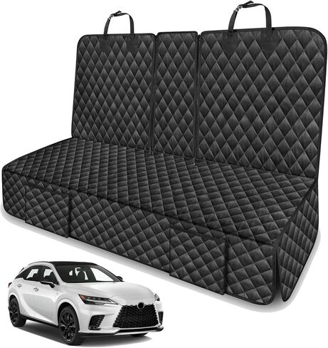 غطاء مقعد سيارة للكلاب للمقعد الخلفي متوافق مع ملحقات Lexus RX350 TX GX RX 350 350h 450h 460 470 550 500h 550h+ 300 F الرياضية، أغطية مقاعد خلفية مضادة للماء مضادة للانزلاق 2026 جديد in Kuwait