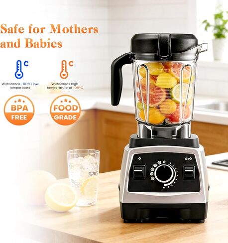 Blender Pitcher 64oz Low-Profile, Compatible with 5000, 5200, 6300, 750, 7500, VM0102, VM0103, VM0197, E310, Professional/Commercial/Classic Series etc in Kuwait