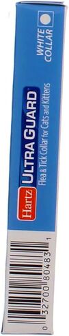 هارتز UltraGuard طوق للقطط والقطط والبراغيث، أبيض، 1 قطعة in Kuwait