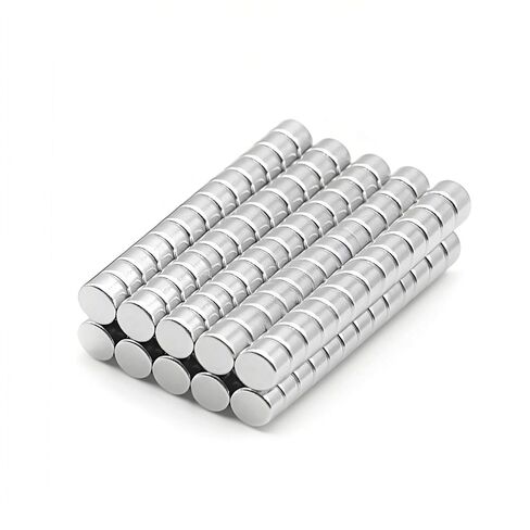 100pcs 4×3mm Round Mini Magnets for Acrylic Nail Clippers, Multi-Use Neodymium Magnet for Measuring Artificial Nail Length, Cat Eye Nail Art, Fridge Magnets, Crafts, Office Supplies in Saudi Arabia